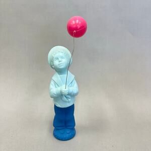 Vintage 70s‎ AVON Fly-A-Balloon Boy Bird of Paradise Cologne Decanter Bottle